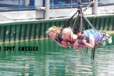 Riding the TALLEST SKYCOASTER IN THE WORLD with two mom bloggers #RockYourVacation