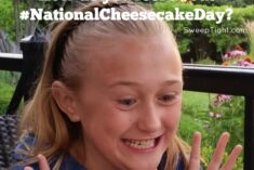 #NationalCheesecakeDay excitement