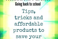 Back to school tips for parents that are students too