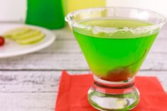 Limencello Midori Sour Mixed Drink Recipe | Feather Pixels Blog