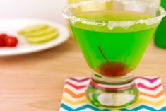 Limoncello Midori Sour Mixed Drink Recipe | Feather Pixels Blog