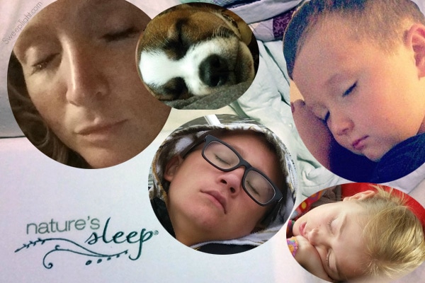 Sleepy Heads love #NaturesSleep #sponsored