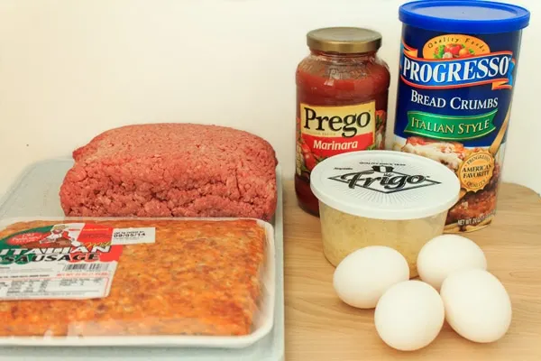 Slow Cooker Meatballs Ingredients