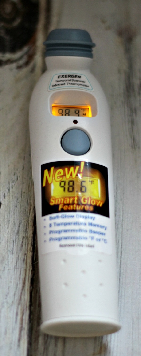 Exergen Smart Glow TemporalScanner Thermometer