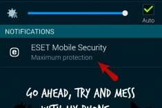 I'm not even worried about my smartphone anymore #ESETProtects