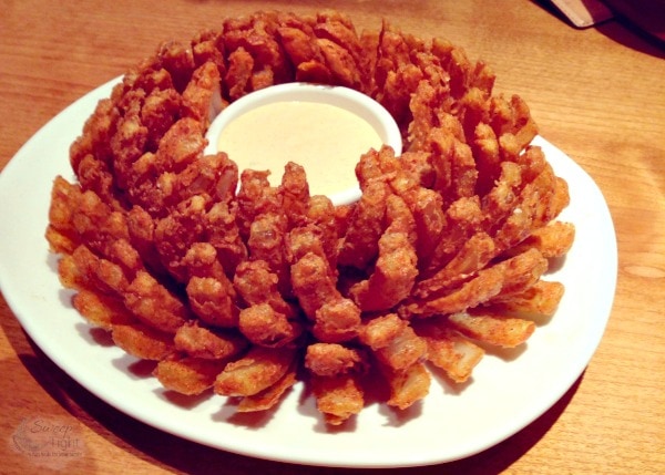 Blooming Onion at Outback Steakhouse.