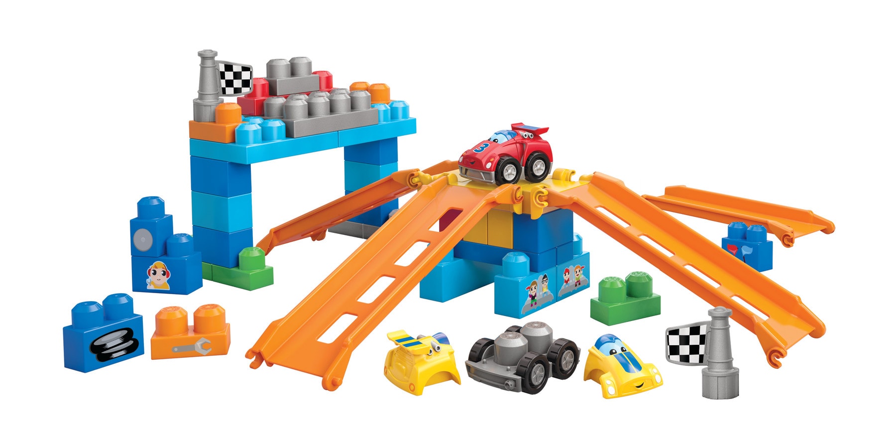 Mega Bloks First Builders Fast Tracks