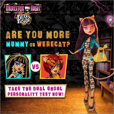 Meet the Monster High Freaky Fusion Dolls