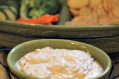 Easy Creamy Chipotle Onion Dip Recipe #TabascoHellmanns