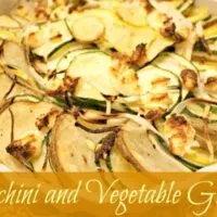 Zucchini and Vegetable Gratin Recipes