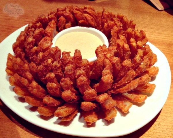 Bloomin' Onion at Outback. 