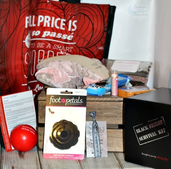 Black Friday Survival Kit from Shopular 