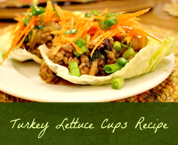 Turkey Lettuce Cups Recipe