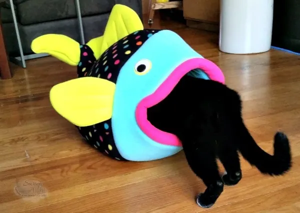 Flounder pet bed