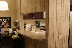 Wallpapering an Accent Wall adds Personality to a Room