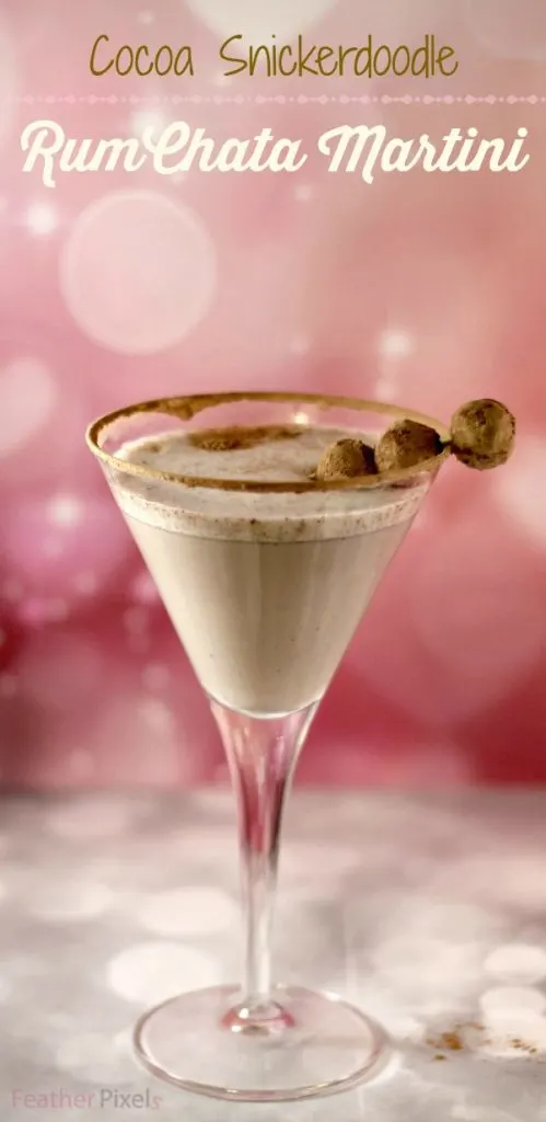Cocoa Snickerdoodle RumChata Martini Recipe