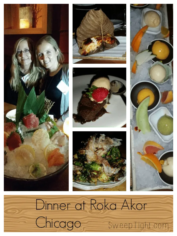 Sushi Dinner in Chicago at Roka Akor 