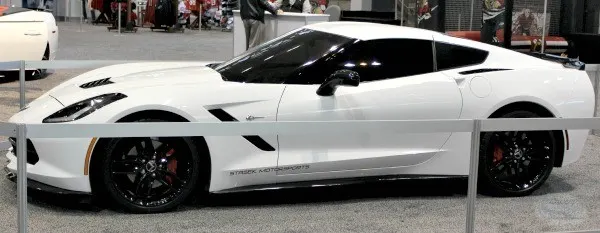Corvette at the Auto Show