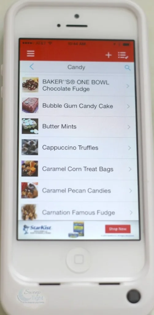 MyMixx Recipes in App