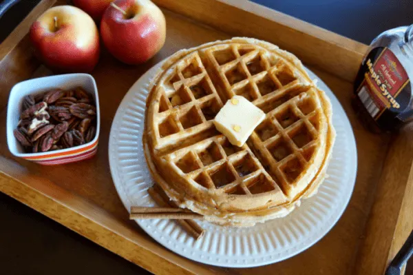 Apple Pie Waffles