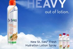 Lighten Up with Spray Lotion