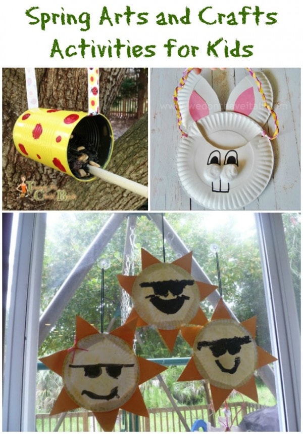 5 Spring Arts and Crafts Activities for Kids