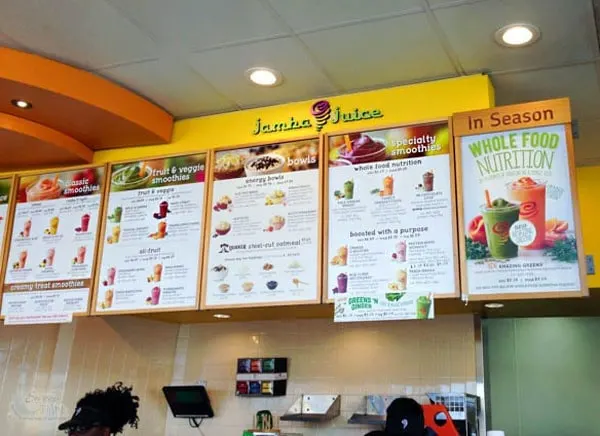 New Fresh Squeezed Juice at Jamba Juice