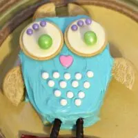 DIY Owl Cake #CakeMyDay
