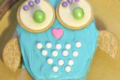 DIY Owl Cake #CakeMyDay