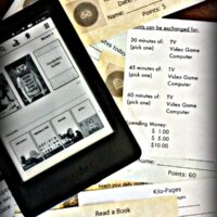 The new Amazon Kindle is making my kids read more and I made printable reading coupons for even more fun! #KindleforKids #Clevergirls #spon