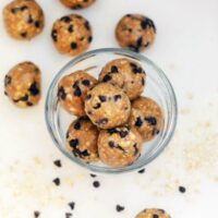 No Bake Peanut Butter Oatmeal Energy Balls Recipe
