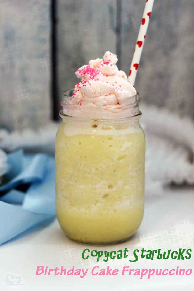 How To Make A Cake Batter Frappuccino At Home