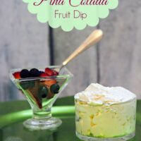 Piña Colada Fruit Dip Recipe