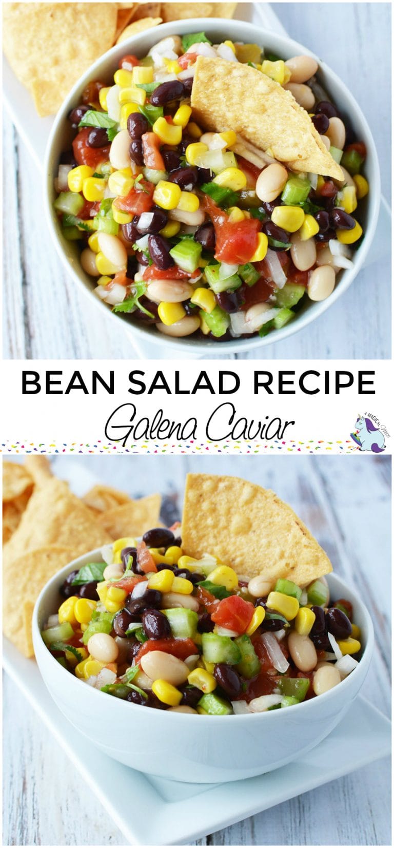 Bean Salad Recipe - My MIL's Famous Galena Caviar | A Magical Mess