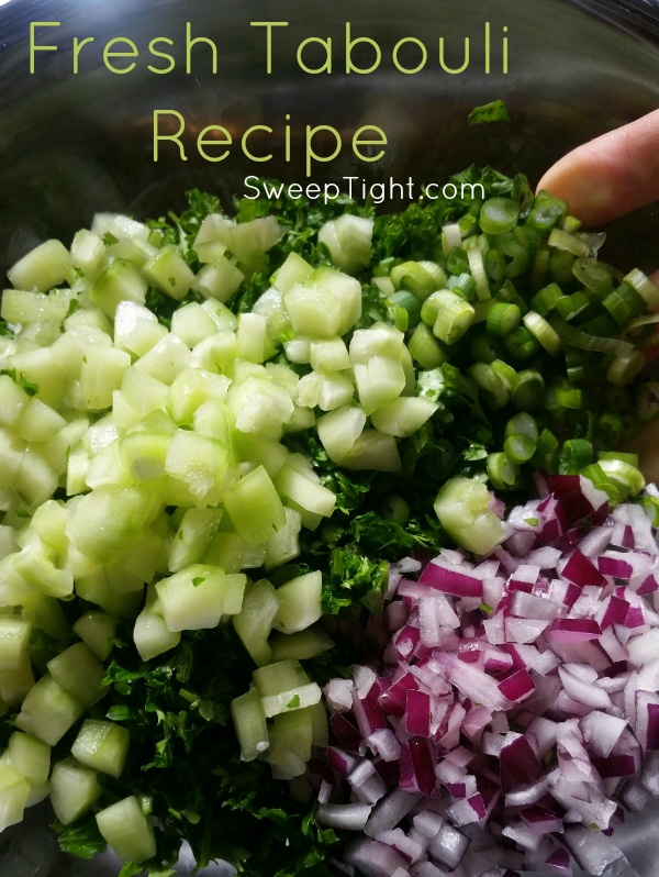 Quinoa Tabouli Salad with Sprouts Recipe