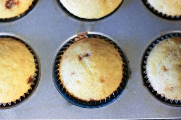 Banana Cupcakes Recipe with Vanilla Pudding Frosting