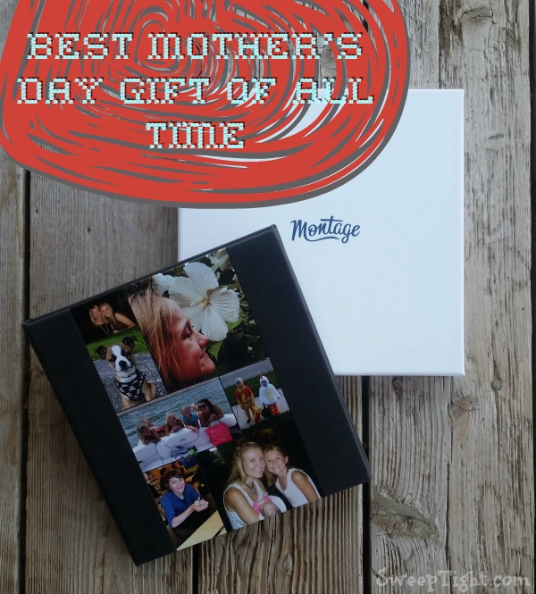 Best Mother's Day gift ever. The Montage Photo book. #MothersDay #Gift #spon
