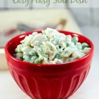 Pea Salad Recipe - Easy BBQ Side Dish