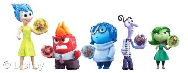 Inside Out Toys small figurines with Memory Spheres.