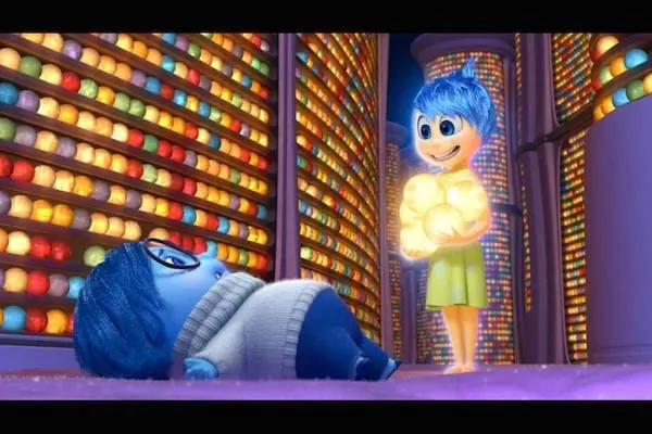 Scene from the movie Inside Out. 