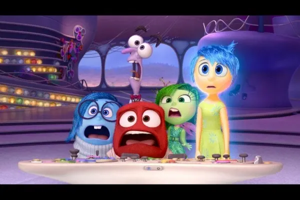 Disney Pixar's Inside Out emotions.