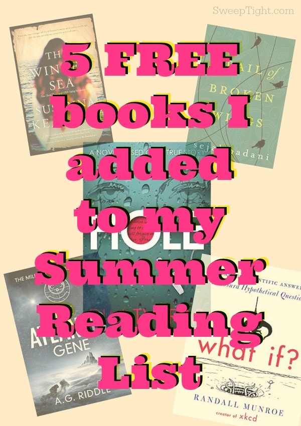5 books that I'm adding to my summer reading list. 