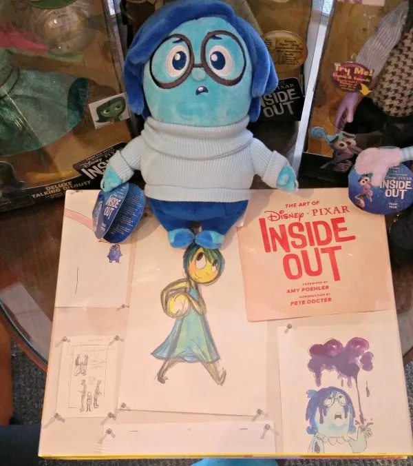 The Art of Inside Out book.