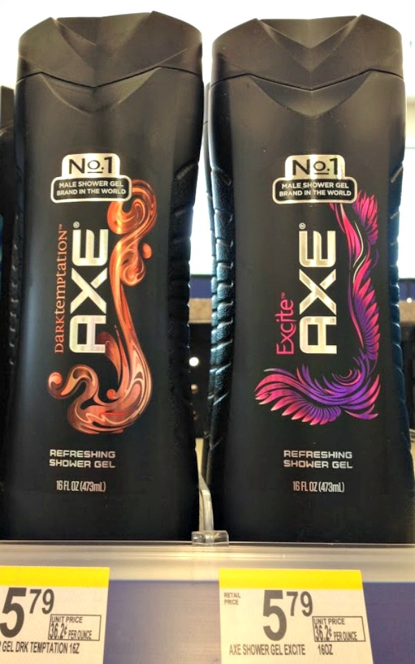 axe shower gel