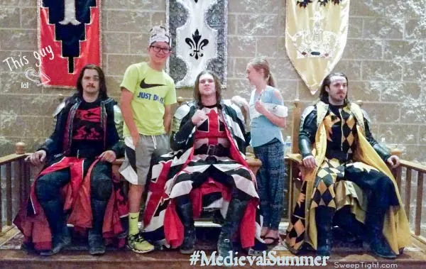 Summer fun at Medieval Times.