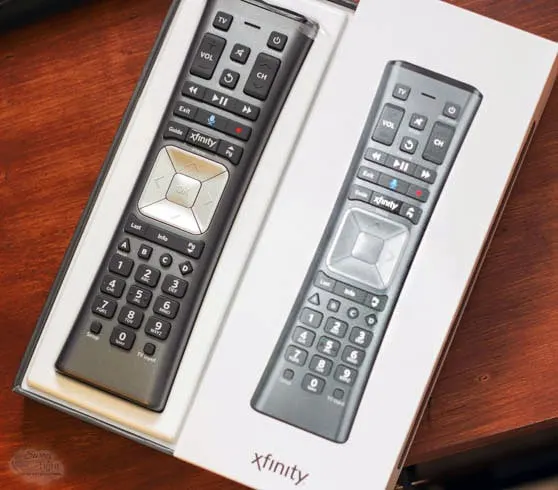 XFINITY Voice Remote in the box. 