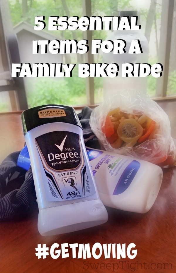 5 things you can't live without on a family bike ride #GetMoving #spon