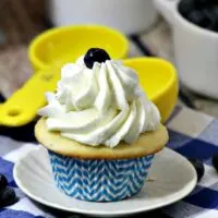 Blueberry pie filled Cupcake 3-4