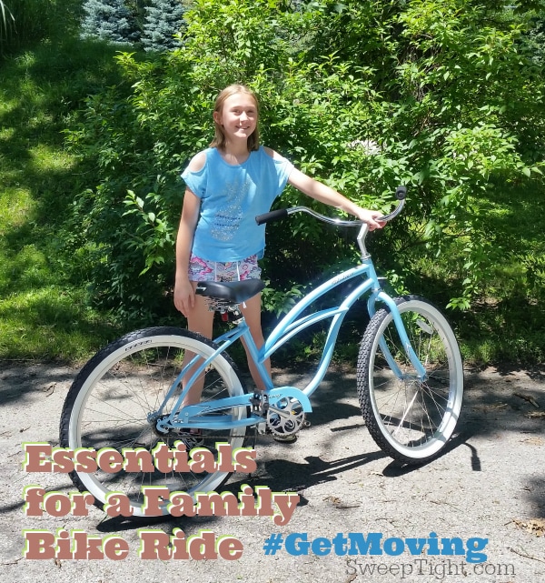 Don't forget these 5 essentials on your next family bike ride #GetMoving #spon