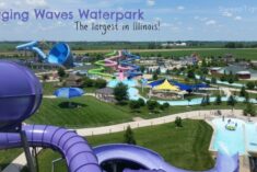 Raging Waves Waterpark is the biggest in Illinois. It's just 45 minutes outside Chicago and so much fun! #EndlessSummer #ad